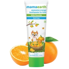 Orange Toothpaste For Kids